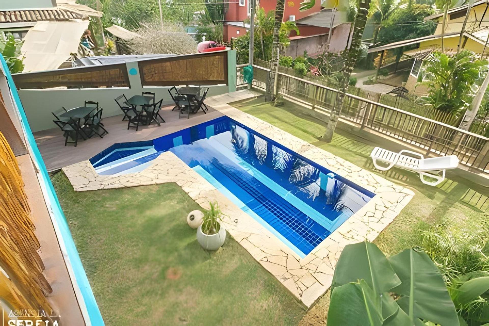 Bela Casa De 4 Suites Com Piscina E Vista - Curral Ilhabela Exterior foto